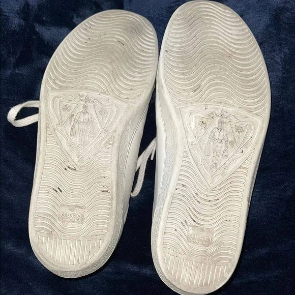 Gucci Classic White Leather Sneakers